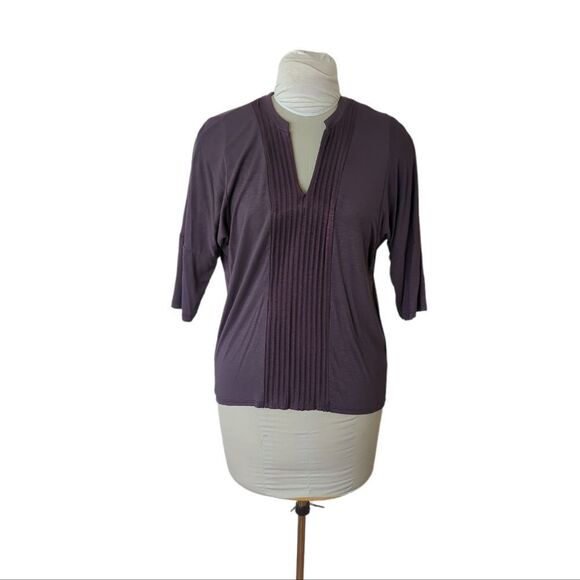 Anthropologie Dolan Left  Coast Pleat Line Top - Picture 3 of 8